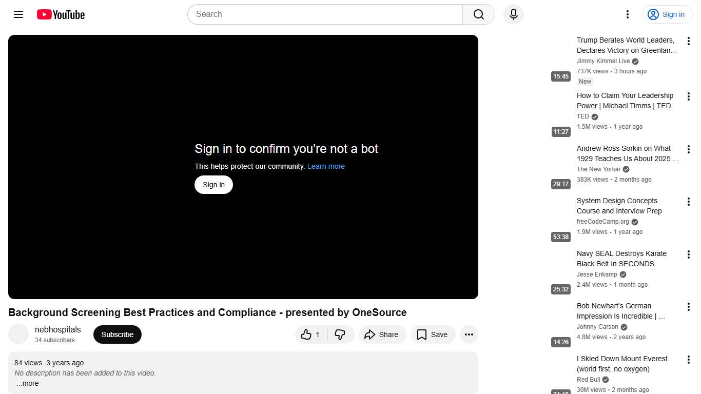 Background Screening Best Practices and Compliance - presented by OneSource - YouTube
